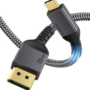 USB C to DisplayPort, Maxonar 8K 60Hz Type-C to DP Cable 4F