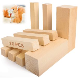 Basswood Carving Blocks - 5ARTH Large Beginner's Premium Wo