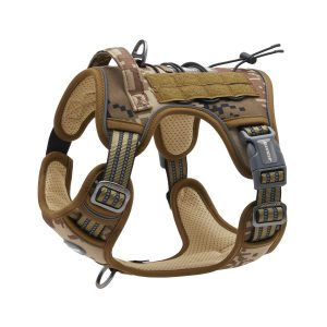 Auroth Tactical Dog Harness for Small Medium Dogs No Pull A