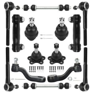 4WD Front Ball Joints + Sway Bars + Tie Rods Suspension Kit
