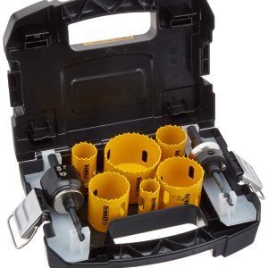 Dewalt Hole Saw Kit, Standard Electrician'S Set, Bi-Metal (