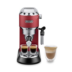 De'Longhi Dedica Style Pump Espresso Machine, Red - EC685.R