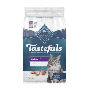 Blue Buffalo Tastefuls Adult 7+ Natural Dry Cat Food, Chick