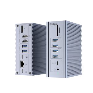 USB C Docking Station with USB A 3.0 Compatibility, Dual 4K