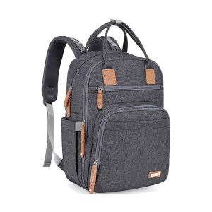 Baby Diaper Bag Backpack with Changing Mat, Multifunction T