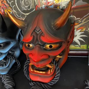 Adult Unisex Halloween Japanese Sealed Prajna Devil Hannya