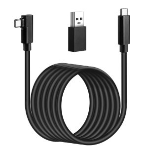 Compatible for Oculus Quest 2 Link Cable 16FT, Kuject VR He