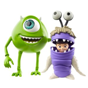 Disney Pixar Monsters, Inc. Mike Wazowski & Boo Figures