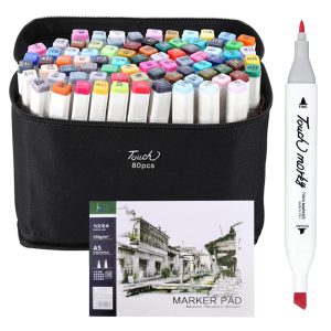 colfanors 80 Colors Marker Set Drawing Markers Permanent Ma