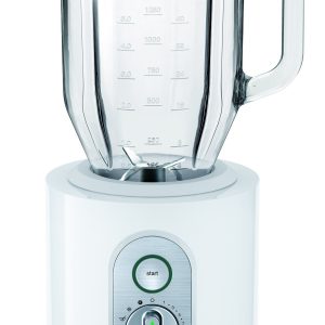 Braun Jb 5160 White Jug Blender 1,000W,Glass Blender 1.6Lt,
