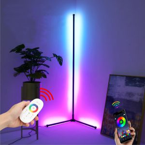 Corner Floor Lamp - Modern RGB Corner Lamp - 356 Mood Light