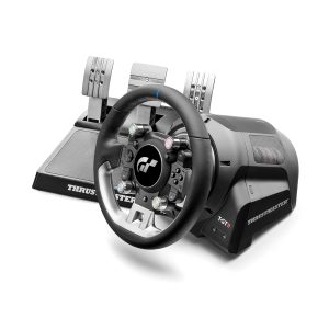 Thrustmaster T-GT II, Racing Wheel with Set of 3 Pedals, PS