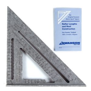 Swanson NA202 Metric Speed Square Layout Tool (Aluminum) Me