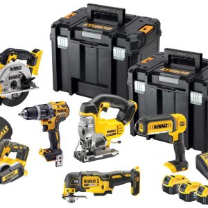 DEWALT DCK665P3T XR Compact 6 Piece Wood Working Kit 18 Vol