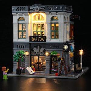 BRIKSMAX Led Lighting Kit for Brick Bank 10251 Building Blo