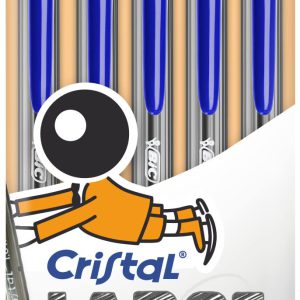 BIC Cristal Large tükenmez kalem, 5 adet Mavi