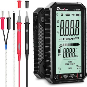 Elikliv Digital Multimeter, 4.7 Inch Large Screen Multimete