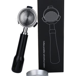 51mm Bottomless Portafilter 3 Ears with 51mm Magnetic Coffe