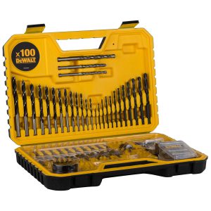 DeWalt 100pc Drill Drive screw driver set Yellow/Black DT71