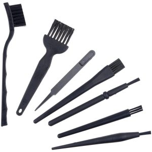 CamKix Multi-Purpose Brushes (Black) - 9 Pack - 7X Multi-Si
