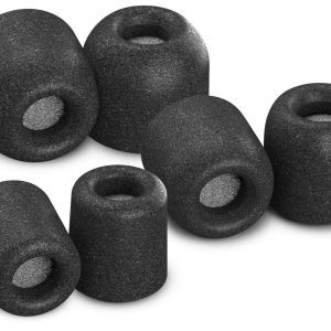 Comply TX-200 Series Foam Tips (Black, 3 Pairs, S/M/L) Smal