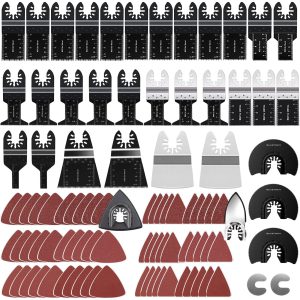 96 Pack Oscillating Saw Blades, CONNOO Oscillating Tool Bla
