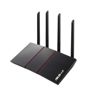 ASUS RT AX55, AX1800 Dual Band WiFi 6 802.11ax Router Suppo