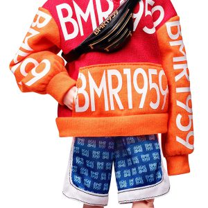 Barbie BMR1959 Doll, multi Bold Logo Hoodie & Shorts