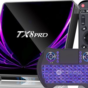 Android TV Box 11.0, TX8PRO Android TV Box 4GB RAM 64GB ROM