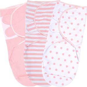 Swaddle Blanket, Baby Swaddle Wrap for Infant (0-3 Month),