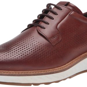 ECCO 83680401001 Erkek Derby Siyah Size: 41 EU Konyak delik