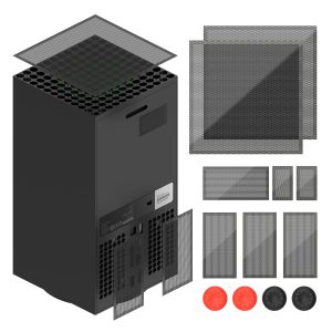 Dust Filter for Xbox Series X, Dust Filter Cover Top Case D