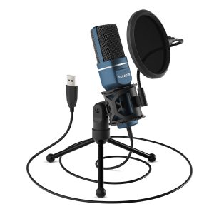 USB Microphone, TONOR Computer Cardioid Condenser PC Gaming