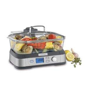 Cuisinart STM-1000 CookFresh Digital Glass Steamer, Stainle